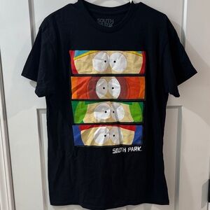 South Park Black Graphic Tee - Short Sleeve